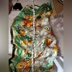 Yue Hwa silk scarf bright dress head band neck accessories